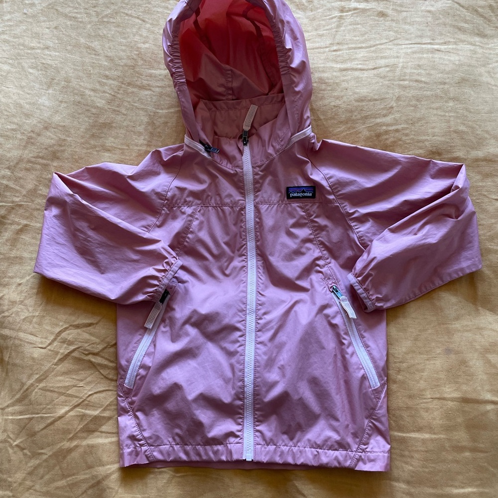 Patagonia Kids Light Pink Raincoat